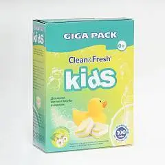 Таблетки д/посудомоечных машин Clean & Fresh KIDS All in 1, 100, фото №1