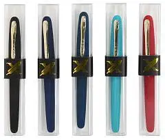 Ручка шариковая LOREX "Grande Soft" 0,7мм, синяя, футляр, ассорти, фото №1