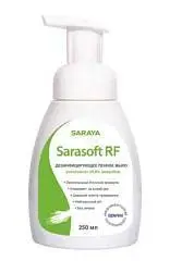 Жидкое мыло-пенка Saraya Sarasoft дезинфицирующее 250мл, фото №1