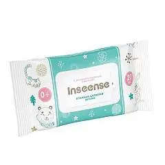 Детские вл.салфетки Inseense 20шт антибактериальные, фото №1