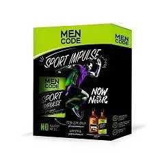 ПН MEN CODE (Гель д/д Sport impulse 300мл+Шамп 300мл), фото №1
