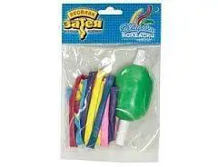 Набор шаров д/моделирования 10шт с насосом, фото №1