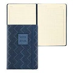 Ежедневник недат А5 "Note Book" синий клетка, фото №1