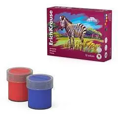 Гуашь 12цв УФ 20мл Erich Krause Safari, фото №1