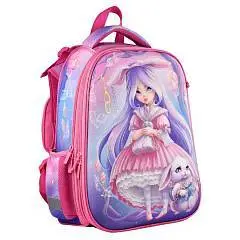 Ранец жесткокаркасный "Алиса" 27х37х13 см, 2 отд., фото №1