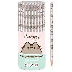 Карандаш чернографитный "Pusheen-1" круглый, HB, фото №1