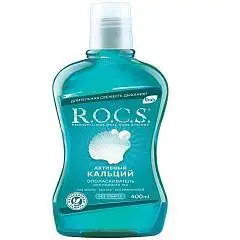 Ополаскиватель д/полости рта R.O.C.S. Активный кальций 400мл, фото №1