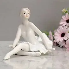 Фарфоровая статуэтка "Балерина", 17*13*12 см, фото №1