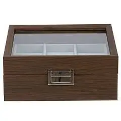 Шкатулка д/часов L16,5 W12,5 H7,5см, фото №1