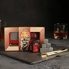 Подарочный набор "По полной", камни 6 шт, зажиг,щипц, фото №1