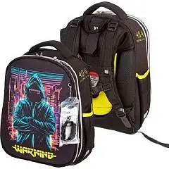 Ранец deVENTE Choice Cyber 38x28x16см 950г 1отд черн, фото №1
