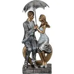 Статуэтка "влюбленные" серия "фьюжн" 11*8*26 см, фото №1