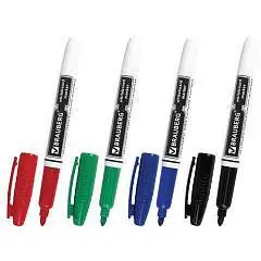 Набор маркеров для белой доски Brauberg Multicolor, 3мм, 12цв., фото №1