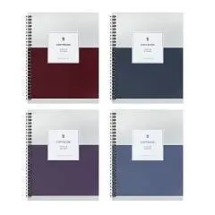 Тетрадь 96л КЛЕТКА "ЭЛЕГАНТНЫЙ МИНИМАЛИЗМ" твин-лак, спираль, фото №1