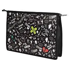 Папка д/тетр А4 молн пластик Панк 2 Феникс, фото №1