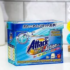 Порошок стир. Attack Multi-Action, концентрат, 800 г, фото №1