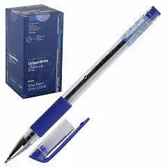 Ручка с чернилами на масляной основе BV "UrbanWrite" 0,7мм, синяя, фото №1
