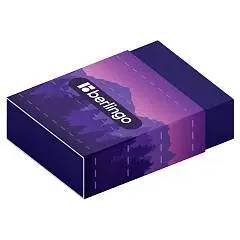 Ластик Berlingo "Scenic" картонный держатель, 45х32х11мм, фото №1