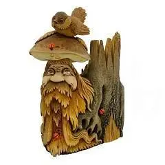 Фигурка декоративная "Грибок-Лесовичёк", L21W13Н29см, фото №1