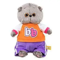 Игрушка мягкая Басик BABY в костюмчике в стиле спорт-шик, фото №1