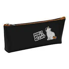 Пенал силикон "Капибара" 21х7см, 1 отд., фото №1