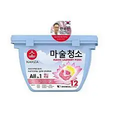 Средство д/стирки NAMZA в капсулах универсальное 12шт, фото №1