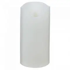 Изделие декоративное с подсв "Свеча" L8 W7 H14,5 см, фото №1