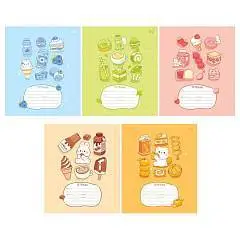 Тетрадь 12л КЛЕТКА "Пирожочек", фото №1