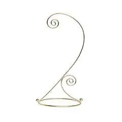 Подставка для сувениров золотая фигурная 11х9.5х20 см, фото №1