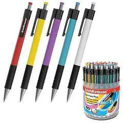 Ручка шариковая автомат. EK МС-5 синий, 0,7мм, фото №1