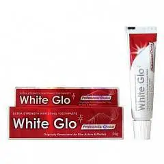 Зубная паста White Glo Отбеливающая Профессиональный выбор 24г, фото №1