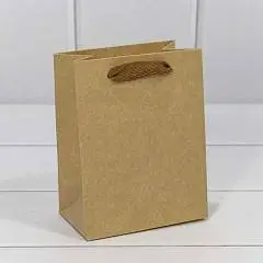 Сумка подарочная Крафт "Люкс" 11,5*15*7см, фото №1
