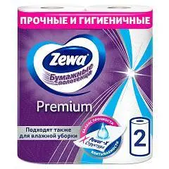 Полотенца бумажные Zewa Premium, 2 рул, фото №1