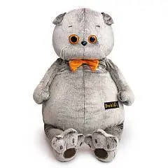 Игрушка мягкая Басик с бархатным бантом 47см, фото №1