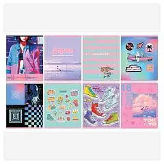 Тетрадь 48л ЛИНИЯ "Mix-8. Девочки", фото №1