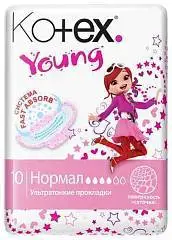Прокладки гигиен. Kotex Ultra Normal Young 10 шт, фото №1