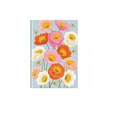 Ежедневник недат А5 "Маковое настроение" soft-touch, фольга, тв., фото №1