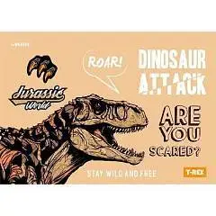 Покрытие наст 33*23см пластик 600мкм T-Rex" 33*23см, фото №1