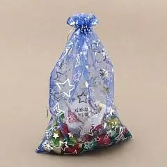 Мешочек подарочный органза «Исполнения желаний», 16х24 см, фото №1