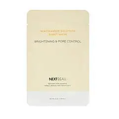 Маска д/л ткан NEXTBEAU Solution с ниацинамидом, 22мл, фото №1