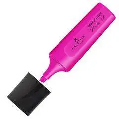 Текстовыделитель LOREX NOTE IT 1-5 мм роз., фото №1