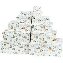 Коробка подарочная "Лесные зверьки" 5,5 х 5,5 х 2,5 см 11-1, фото №1