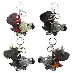 Брелок детский Динозавр пластик 10см КОКОС, фото №1