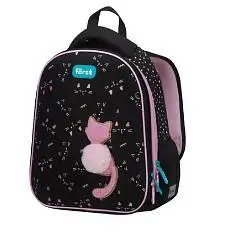 Ранец жесткокаркасный F-Top "Kitty" 36х28х15см, 2отд, анат.спина, фото №1