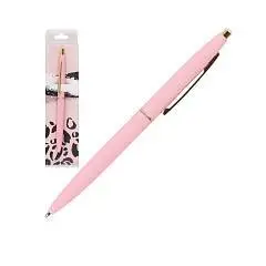 Ручка шариковая "Fiorenzo" розовый корпус, синяя, фото №1