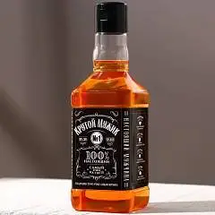 Гель д/д виски (алк) «Крутой мужик» сандал и бергамот 250мл, фото №1