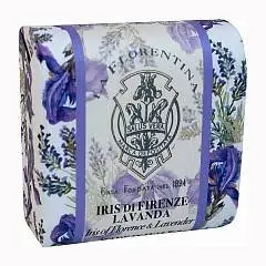 Мыло La Florentina Флорентийский Ирис и Лаванда 106г, фото №1