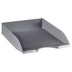 Лоток горизонтальный ДЕЛЬТА серый, фото №1