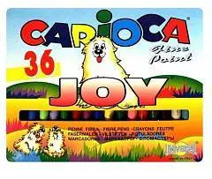 Фломастеры "CARIOCA"   30цв+6цв 36 ШТ карт, фото №1