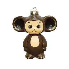 Ёлочное украшение "Чебурашка", в под упаковке, 9 см, фото №1